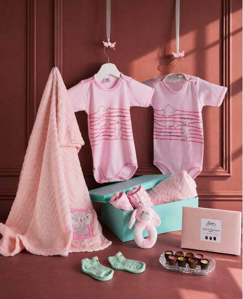 Hello Baby Girl Gift Hamper